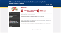 Desktop Screenshot of lactoferrinconference.com